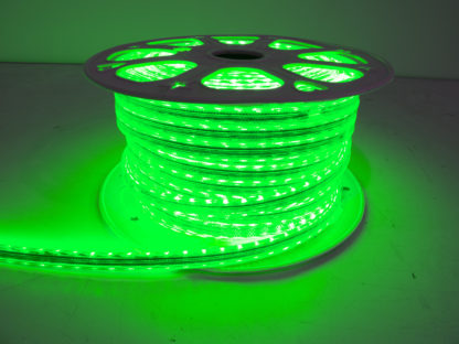110V Atmosphere Waterproof 5050 LED Strip Lighting (Green) - RS-5050-164FT-G