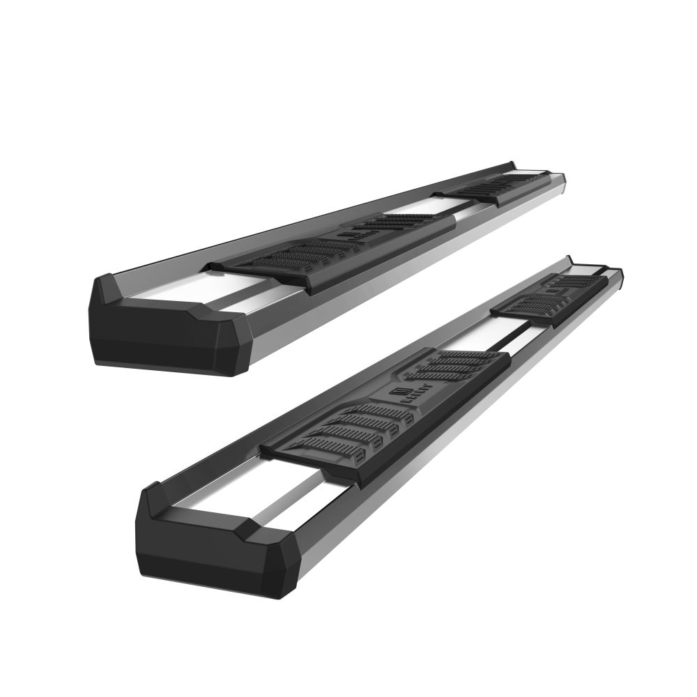 Running Board - S Series Cab Length OE Style; 2015-2018 Chevy Colorado Extended Cab (SILVER) 2018 Chevy Colorado Extended Cab Running Boards