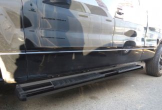Running Board - S Series Cab Length OE Style; 2009-2014 Ford F150 Super Cab (Black)