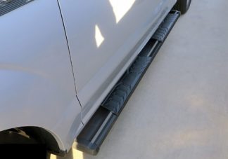 Running Board - S Series Cab Length OE Style; 2017-2018 Ford F350 Super Cab (Black)