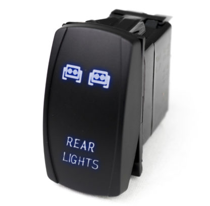 LED Rocker Switch w/ Blue LED Radiance (Rear Lights) - RSLJ60B