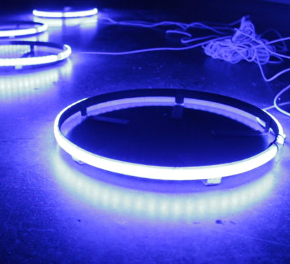 ColorCLEAR 15.5in LED Wheel Kit (Blue) - Complete kit for (4) Wheels - RS15B_a18