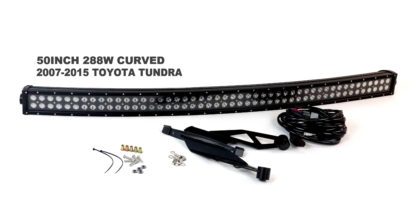 2007-2014 Toyota Tundra Blacked Out Series Complete LED Light Bar Kit - RS-L35-288W