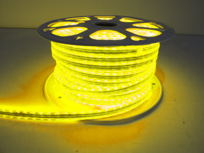 110V Atmosphere Waterproof 3528 LED Strip Lighting (Yellow) - RS-3528-164FT-Y