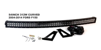 2004-2014 Ford F150 Blacked Out Series Complete LED Light Bar Kit – RS-L46-312W