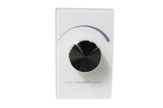 One zone wall mounted Rotary Dimmer  (Works with PART# RS1009CS7 receiver Box – Sold Separately) – RS2836RDIM(US)