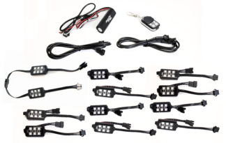Color ADAPT® 12-Piece Light 6SMD POD RGB Multi-Color Accent Kit with remote control - RS12RGB