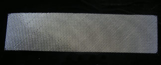 Mesh Grille Universal Universal Universal  Universal Chrome Stainless Steel Chrome 1.8mm Wire Mesh 12" x 48" 5 PCS/ Set