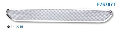 Mesh Grille 2010-2012 Ford Fusion  Lower Bumper Chrome