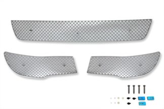 X Mesh Grille 2010-2011 Kia Forte  Lower Bumper Chrome Not For SX And Koup