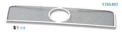 Mesh Grille 2008-2010 Scion XB  Main Upper Chrome With Logo Show