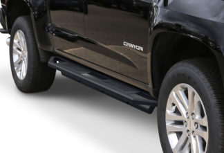 Truck Side Armor - 2 Inch Black Square Tube Style - 2015-2018 GMC Canyon