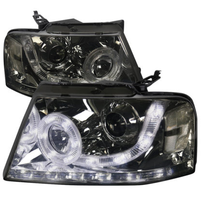 04-08 Ford F150 Smoked Projector HeadLights