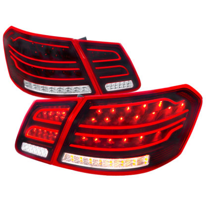 09-12 Mercedes E Class Led Tail Lights Red