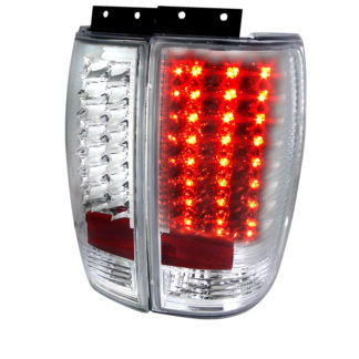 97-02 Ford Expedition Led Tail Lights Chrome