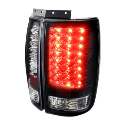 97-01 Ford Expedition Led Tail Lights Black