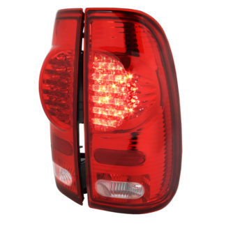 97-03 Ford F150 Led Tail Lights Red