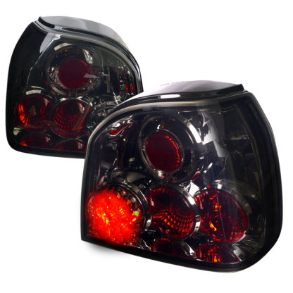 93-98 Volkswagen Golf Led Tail Lights Smoked Lens