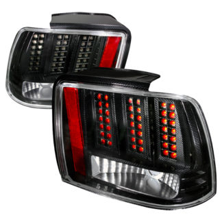 99-04 Ford Mustang Led Tail Lights Chrome