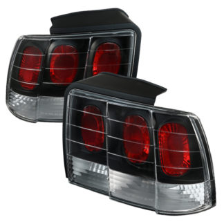 99-04 Ford Mustang Altezza Tail Light Black