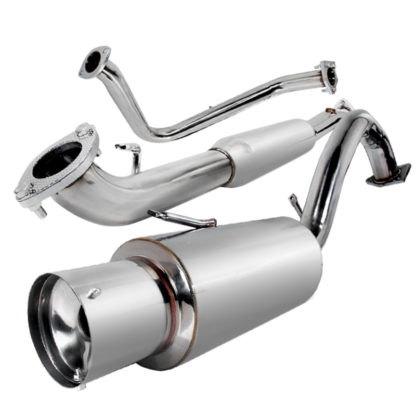 95-99 Mitsubishi Eclipse 2.5 Inch Inlet N1 Style Catback Exhaust Non Turbo