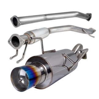 02-06 Acura Rsx 2.5 Inch Inlet N1 Style Catback Exhaust With Burnt Tip