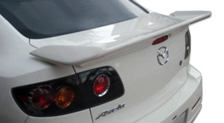 2004-2009 Mazda 3 4DR Duraflex I-Spec Wing Trunk Lid Spoiler - 1 Piece
