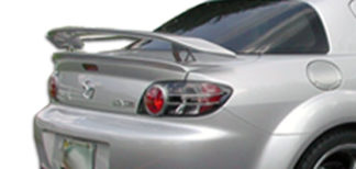 2004-2011 Mazda RX-8 Duraflex M-1 Speed Wing Trunk Lid Spoiler - 3 Piece