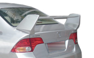 2006-2011 Honda Civic 4DR Duraflex R-Spec Wing Trunk Lid Spoiler – 1 Piece