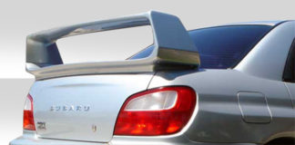 2002-2007 Subaru Impreza WRX STI 4DR Duraflex STI Look Wing Trunk Lid Spoiler - 1 Piece