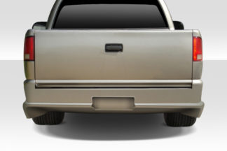 1994-2004 Chevrolet S-10 Sonoma Standard Ext Cab Duraflex Drifter Rear Bumper Cover - 1 Piece
