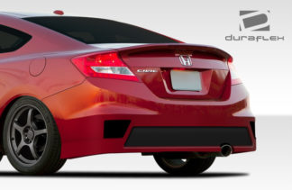 2012-2013 Honda Civic 2DR Duraflex Bisimoto Edition Rear Bumper Cover - 1 Piece