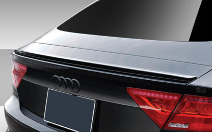 2012-2018 Audi A7 C7 Eros Version 1 Rear Wing Trunk Lid Spoiler - 1 Piece (Overstock)