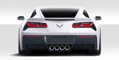 2014-2019 Chevrolet Corvette C7 Duraflex GT Concept Rear Diffuser - 2 Piece