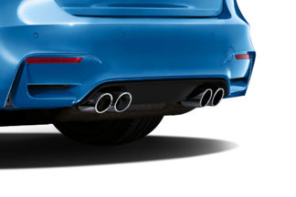 2012-2018 BMW 3 Series F30 Duraflex M3 Look Rear Diffuser ( must be used with M3 look rear bumper) - 1 Piece