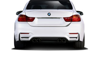 2014-2018 BMW 4 Series F32 Duraflex M4 Look Rear Diffuser ( must be used with M4 look rear bumper) - 1 Piece
