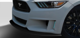2015-2017 Ford Mustang Duraflex Grid Front Lip - 1 Piece