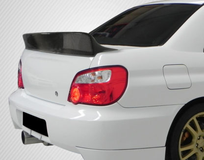 2002-2007 Subaru Impreza / WRX 4DR Carbon Creations Downforce Rear Wing Spoiler - 1 Piece