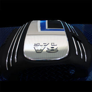 Engine Shroud Trim Kit Polished 5.7L V8 Letters 2015 Dodge Charger R/T Road & Track