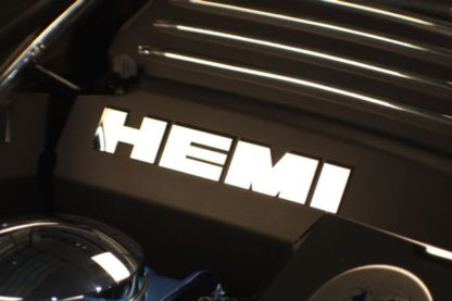HEMI Letters Set ONLY for Engine Shroud Trim Kit Polished  8pc 2015 Dodge Charger R/T Road & Track