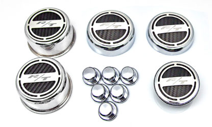 Cap Cover Sets "RT" 11pc Deluxe includes Shock Tower Cap Covers White CF  P05 JPG A