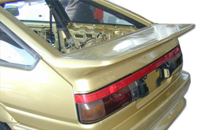 1984-1987 Toyota Corolla HB Duraflex Wangan Wing Trunk Lid Spoiler - 1 Piece