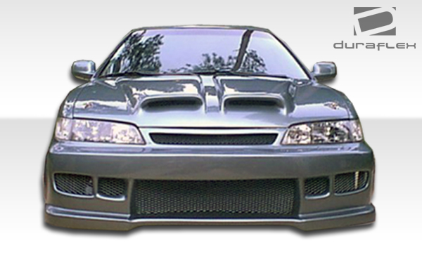 1 Piece for 1994-1997 Accord 4 cyl Duraflex Spyder Front Bumper Cover 