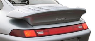 1995-1998 Porsche 911 Carrera 993 Duraflex Turbo Look Wing Trunk Lid Spoiler - 1 Piece