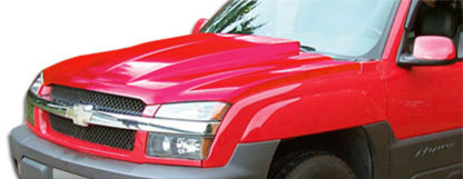 2002-2006 Chevrolet Avalanche (with body cladding) Duraflex Cowl Hood - 1 Piece