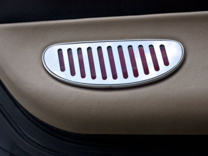 Door Panel Light Reflector Covers Polished 2pc |1997-2004 Chevrolet Corvette