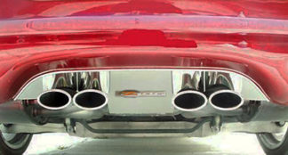 Exhaust Filler Panel Polished w/Z06 Emblem GML |1997-2004 Chevrolet Corvette