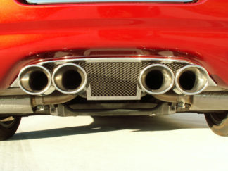 Exhaust Filler Panel Laser Mesh Stock |1997-2004 Chevrolet Corvette