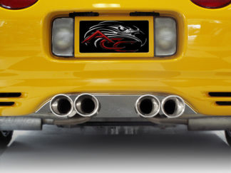 Exhaust Filler Panel Polished Corsa Pro Series Quad Tip |1997-2004 Chevrolet Corvette