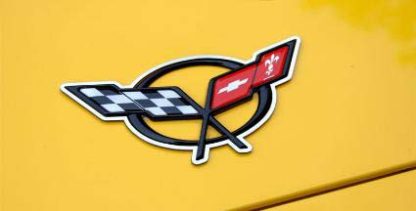 Emblem Trim Polished 2pc |1997-2004 Chevrolet Corvette